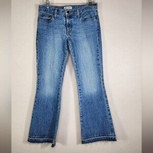 Americn Eagle Outfitters Hipster Wide Leg Jeans Size 6P